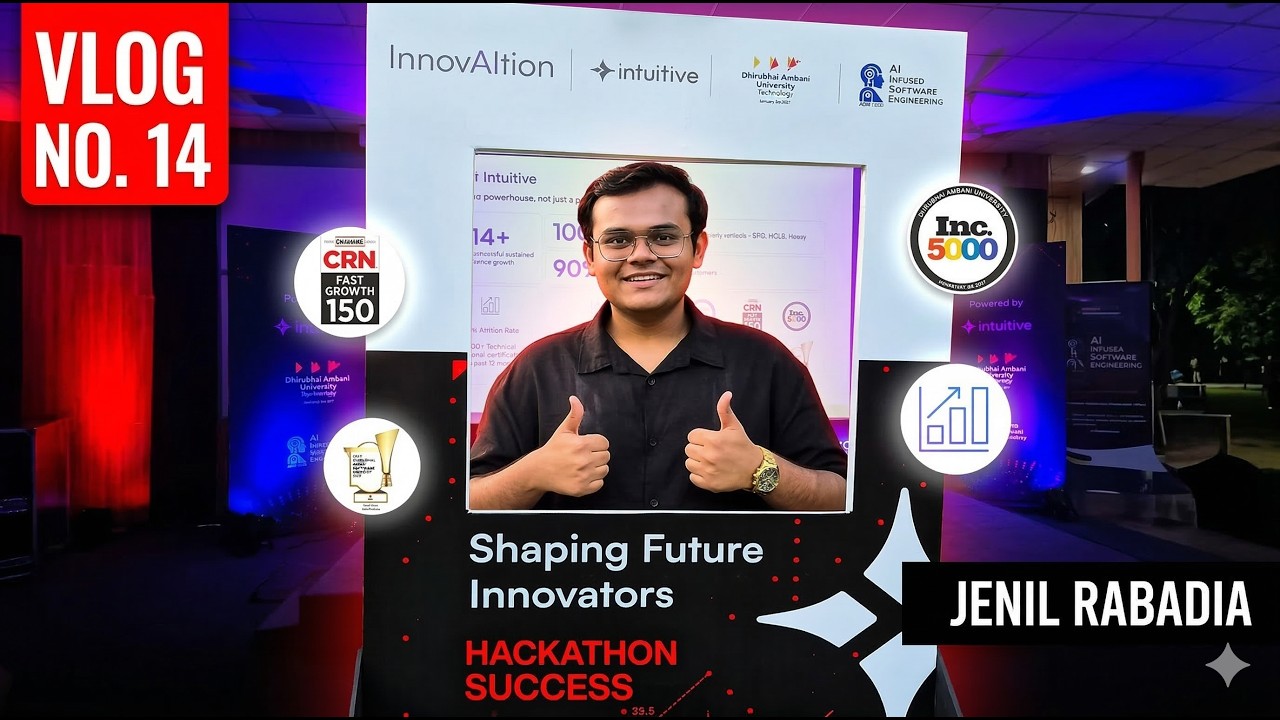 Vlog 14 : Anchoring the Tech Battle | IEEE Hackathon - YouTube