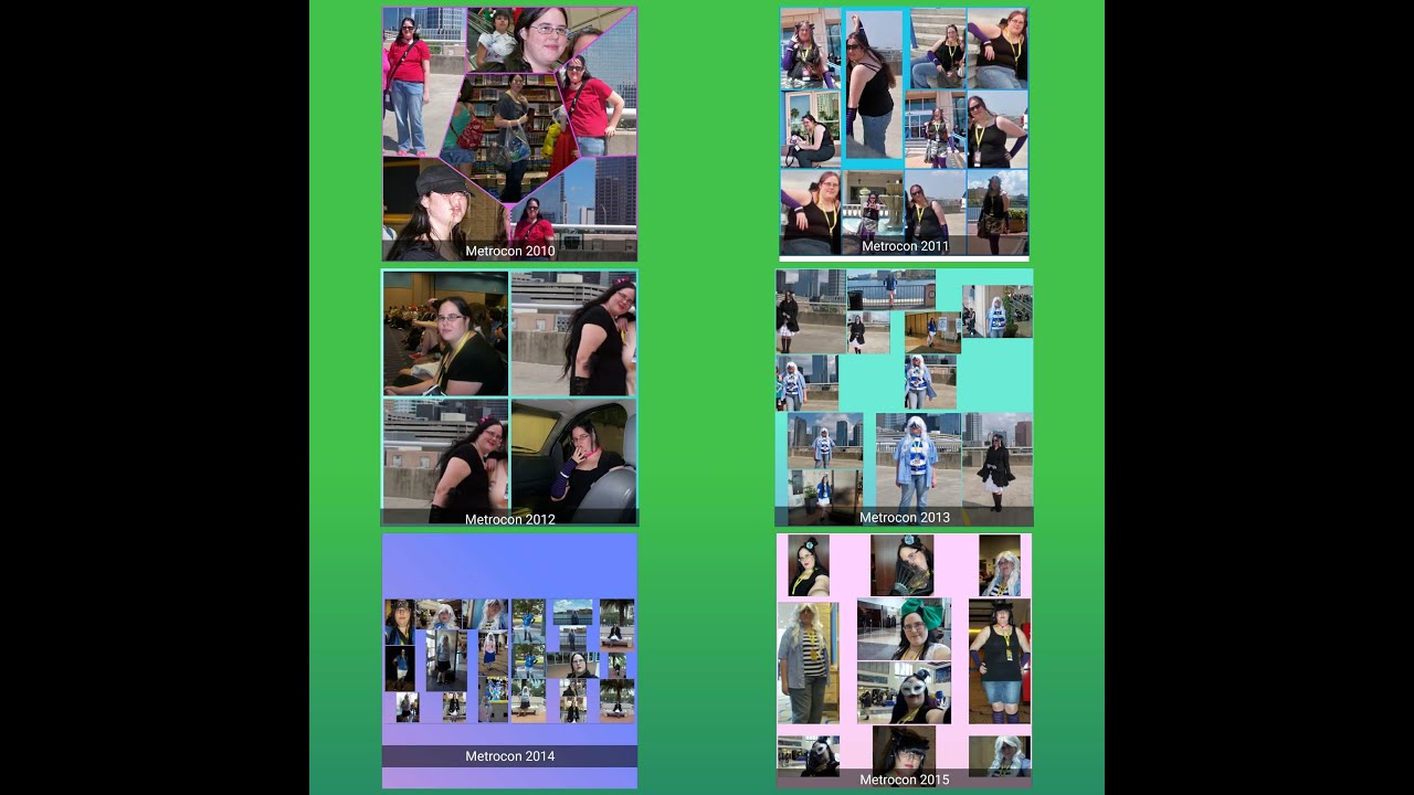 Metrocon 2010 to 2015