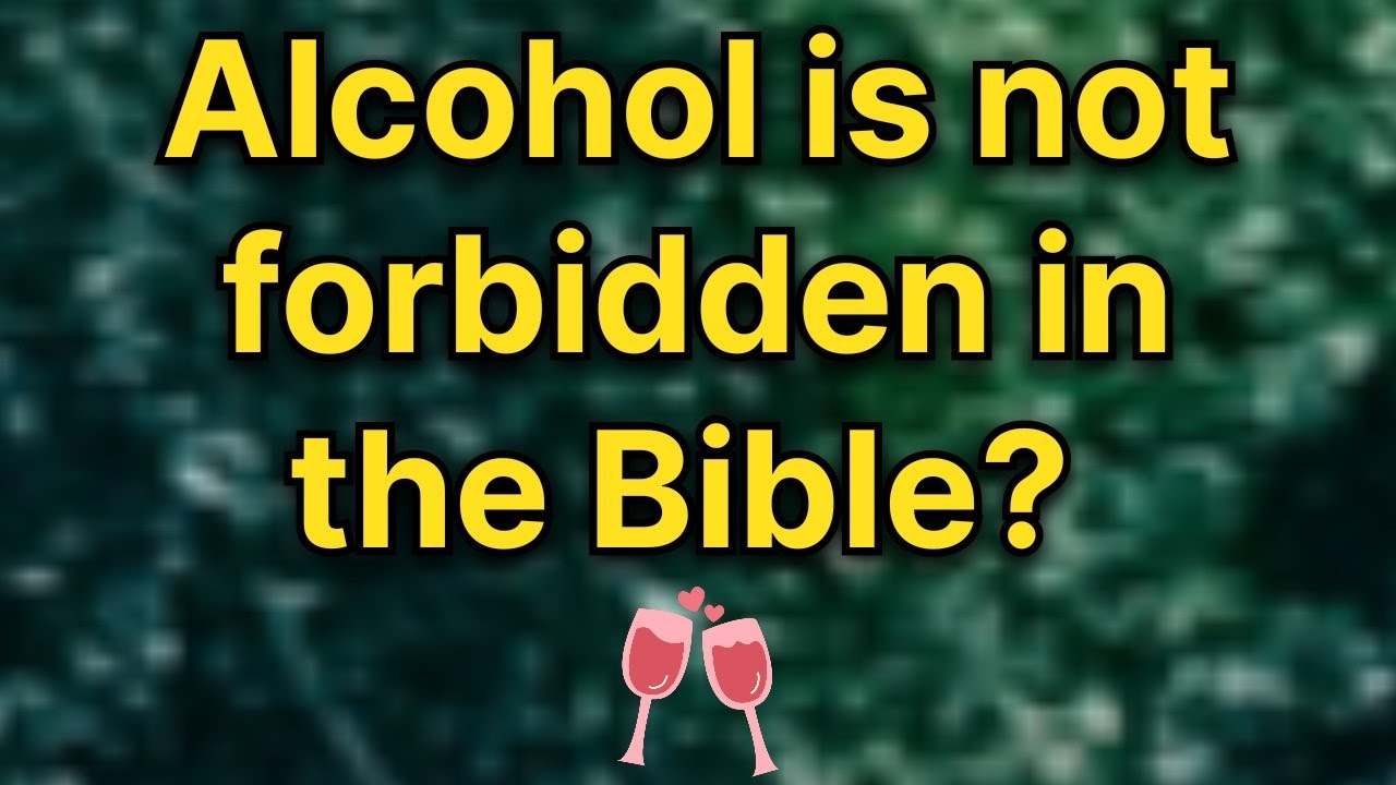 Should Christians drink alcohol? - YouTube