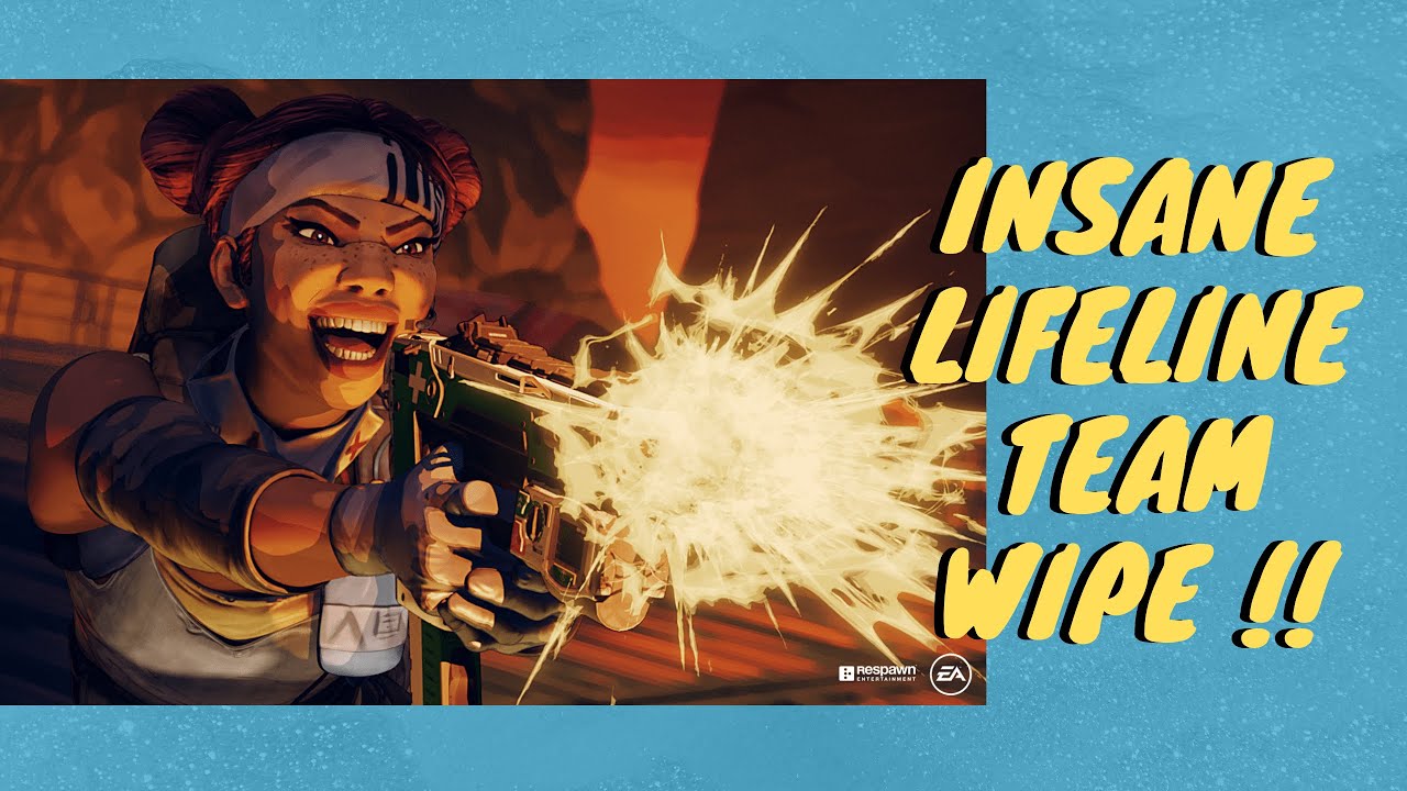 Apex Legends SEASON 7 Lifeline INSANE TEAM WIPE - YouTube