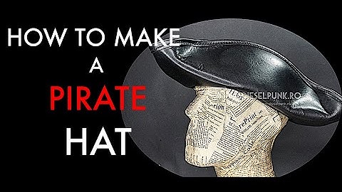 DIY Pirate Hat- Tutorial and Pattern Download