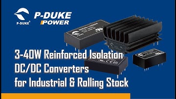 3-40W High Isolation DC/DC Converters