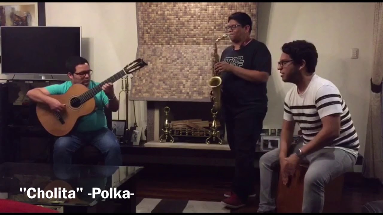Saxo Guitarra y Cajón noche criolla YouTube