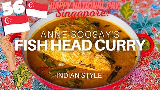 How to make Fish Head Curry  An iconic Singapore favourite! Happy 56th National Day