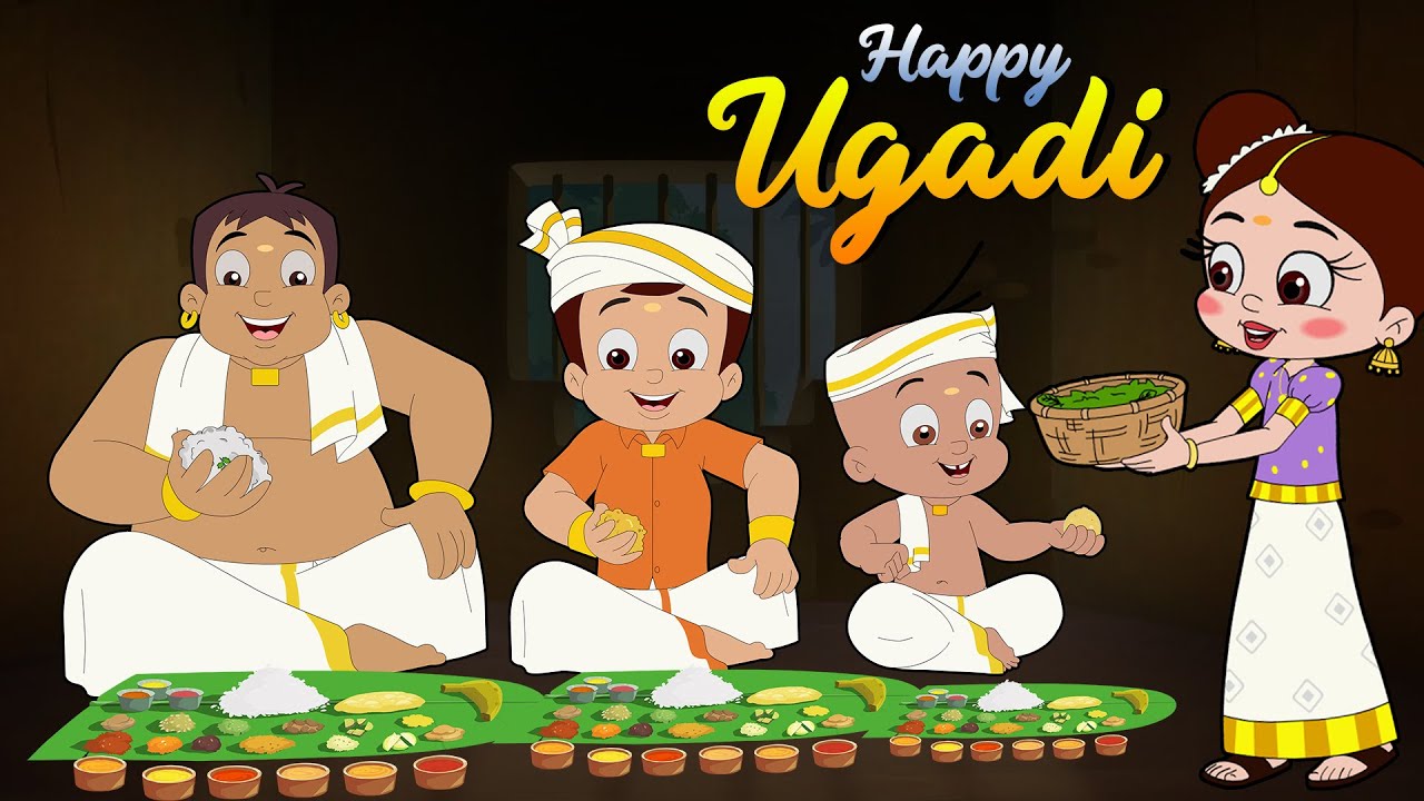Chhota Bheem - Ugadi Utsav in Dholakpur | Cartoons for Kids | Happy Ugadi & Gudi Padwa