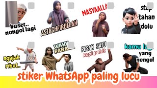 Stiker lucu wa, sticker WhatsApp lucu terbaru Stiker lucu wa, sticker WhatsApp lucu terbaru