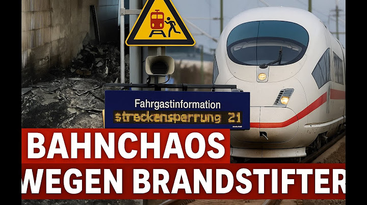 Chaos on the railway - arsonist paralyzes the line