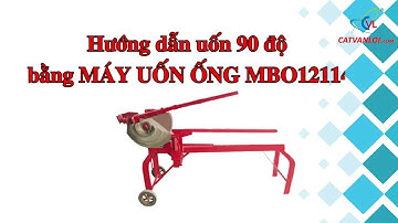 Hướng dẫn uốn ống thép luồn dây điện EMT bằng máy uốn ống chuẩn nhất Việt Nam