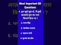भारत से जुड़े महत्वपूर्ण GK प्रश्न | Most Important GK Questions in Hindi | General Knowledge 2026