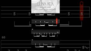 BE AWAKE / LUNA SEA【BASS TAB】 #shorts #basstabs #lunasea