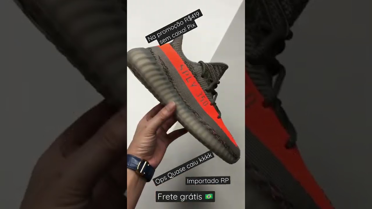 Adidas Yeezy 350 V2 Réplica importada. 
