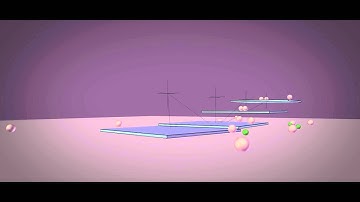 Blender : Rigid Body Dynamics - Generic Spring Constraint - Demo #3