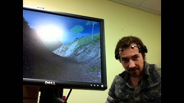 Gaming using eye-tracking, a self-built data-glove, and an Emotiv EEG headset