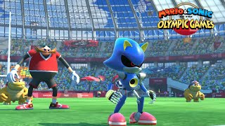 Mario & Sonic At The Olympic Games Tokyo 2020 Event Rugby Seven   Sonic Metal Sonic & Tails Gameplay