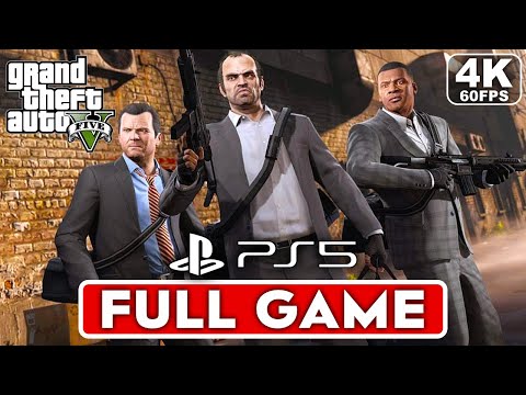 GTA 5 PS5 Gameplay Walkthrough FULL GAME [4K 60FPS RAY TRACING] - No Commentary