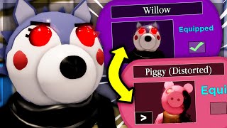 How To Unlock WILLOW SKIN + PIGGY (DISTORTED) SKIN | Piggy [BOOK 2] CHAPTER 12