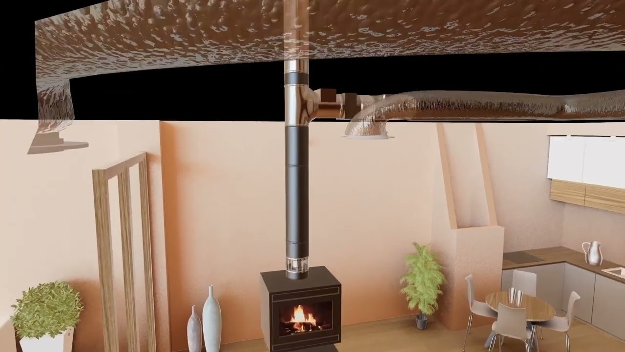 Turboheat – Wood fire ducted heating