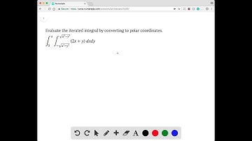 Evaluate the iterated integral by converting to polar coordinates. ∫_0^a ∫_-…
