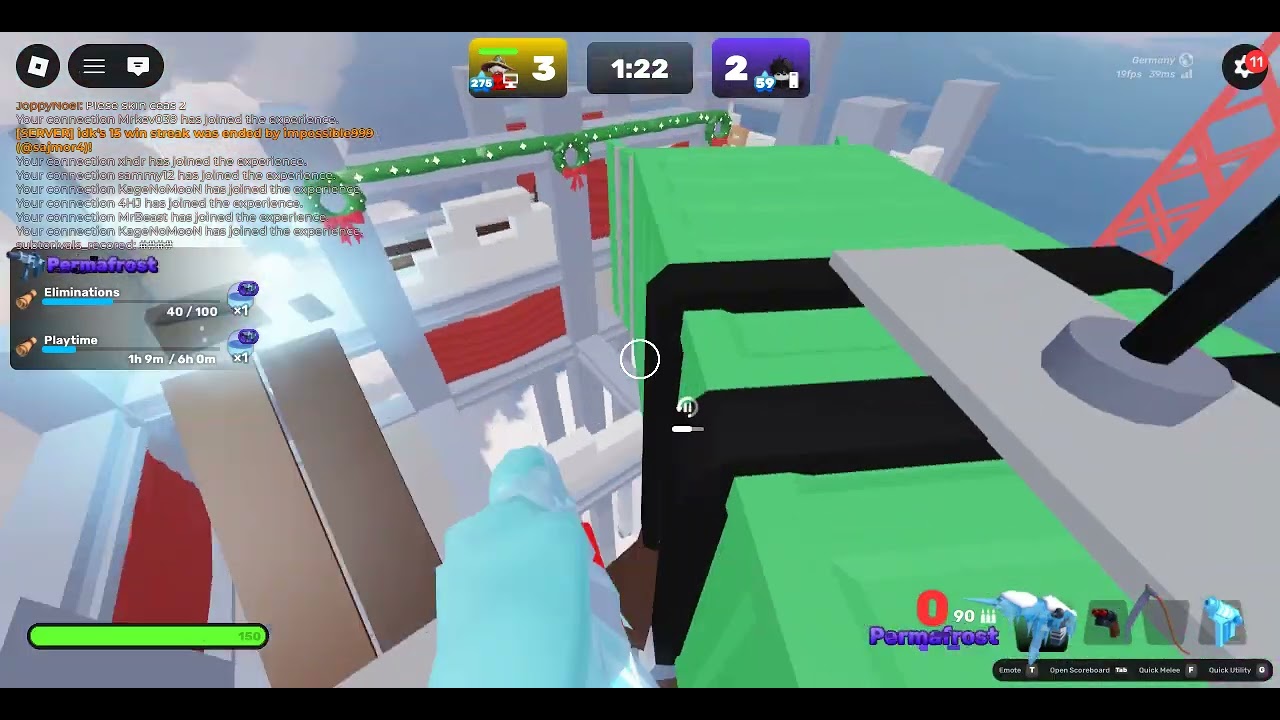 trolling people in rivals with permafrost (part 2)