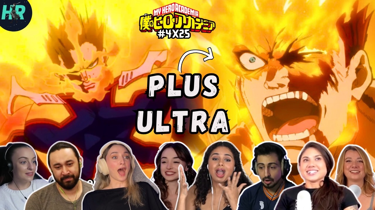 ENDEAVOR'S PLUS ULTRAAAA!!😱⚡ ABSOLUTE CINEMA!! My Hero Academia Season 4 Episode 25 Reaction Mashup