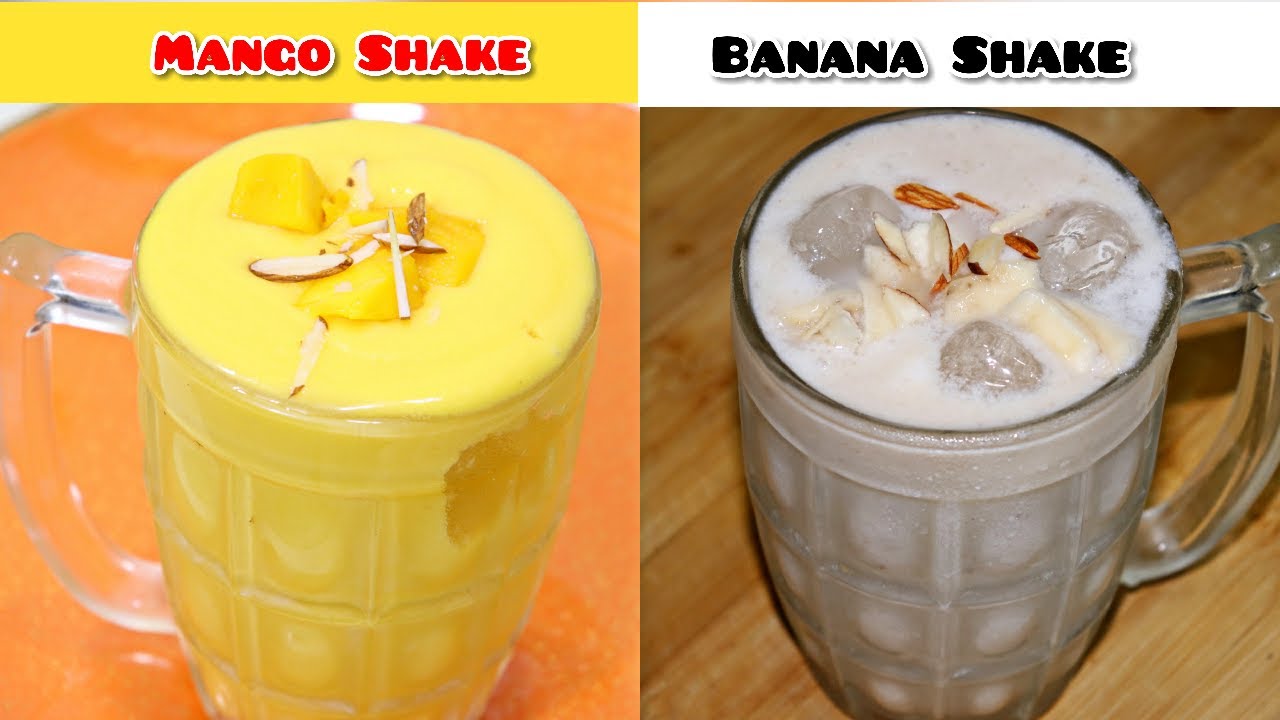 Summer Special Mango & Banana Shake 2 in 1 Video Mango Shake