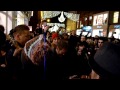 Glen Hansard &amp; John Sheahan, Grafton street Christmas eve 2011