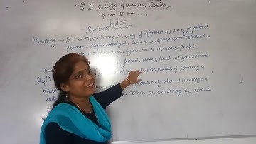 B.Com Sem 3 - Business Communication and Management : Lecture 12