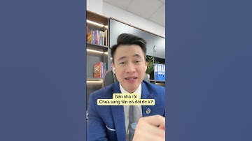 Bán đất rồi đòi lại được không? #luatsuquangsang