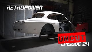 Retropower Uncut Episode 24: Jensen C-V8 Supercharged LSA Restomod & Bespoke Wide Body Morris Minor!