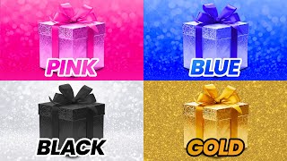 Choose Your Gift! 🎁 Pink, Blue, Black or Gold 💗💙🖤⭐️ by Bubble Quiz 26,648 views 1 month ago 9 minutes, 1 second