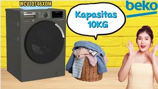 WCV10746XOM ‼REVIEW Mesin Cuci Beko kapasitas 10kg