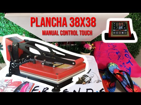 Plancha Transfer 38x38 PA1 con apertura automática – Pulpo en su tinta