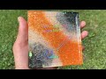 How To Put Foil In Resin | Process Video | Resin Coaster Tutorial