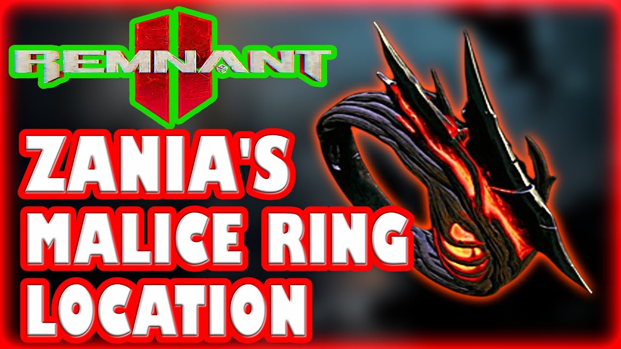 REMNANT 2 How To Get ZANIA'S MALICE "Must Have Ring" To UNLOCK The Archon Archetype
