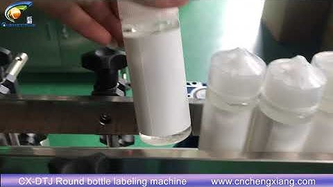 30ml e liquid bottle labeling machine