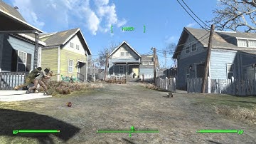 Fallout 4 A synth brahmin attack...