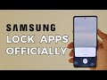 Lock Apps on Samsung Phone Without Third-Party Apps