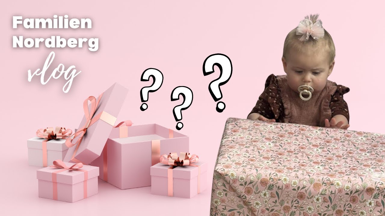 Vores datters 1 års fødselsdag | Unboxing af ALLE gaver 
