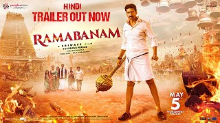 Ramabanam Official Hindi Trailer | Gopichand, Jagapathi Babu, Kushboo Sundar | B4U