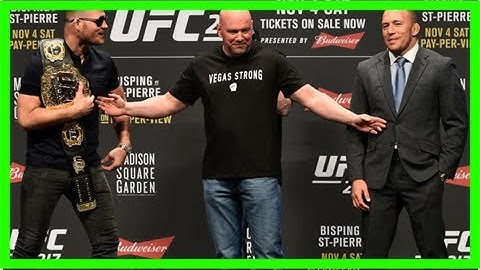 Ufc 217: bisping vs st-pierre - extended preview