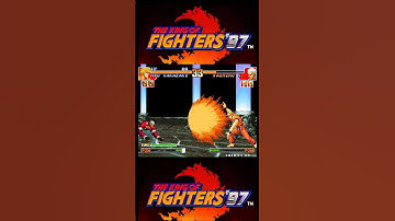 The Kof 97 Ryo Vs Orochi Yashiro #kof #arcade #fightinggames