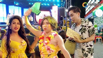 DIVA Cát Thy, Trai Đẹp Nguyễn Trung "đứng hình" Su Su bị khán giả "bao vây" mua vé lô tô Hương Nam