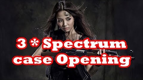 Spectrum Case opening csgo