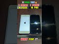 I PHONE6PLUS VS I PHONE16PRO #mobileshorts#smartphone#androidmobile #viralshorts#tinding #short feed