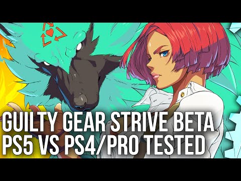 Guilty Gear Strive Beta: A Stunning 4K Showcase on PS5 - But What About PS4/Pro?