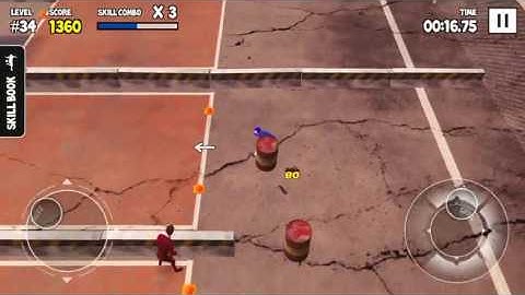 Watch how I scored 5 110 points on my Level 34 Skill Run! #skilltwinsfootballgame @SkillTwins