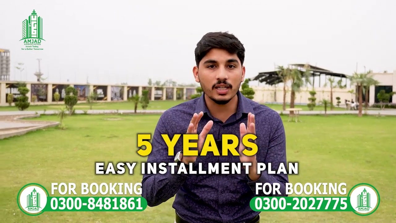 Commercial Outlet On Bahria Town Lahore Ring Road Interchange | Icon mall & Towers