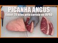 Picanha Angus enviei 20 kilos pelo correio no JAPÃO