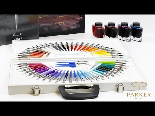 Parker Jotter Original CT Limited Edition Rainbow Set 54 Pieces