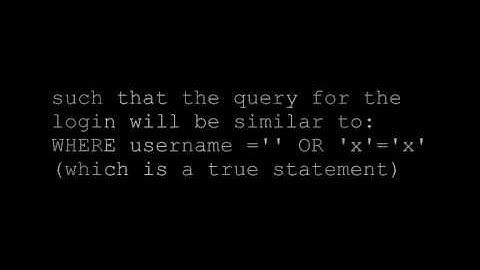 SQL Injection Tutorial